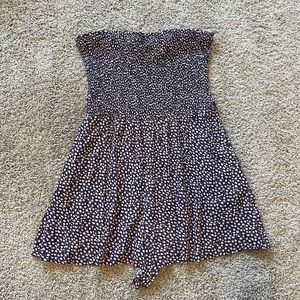 Women’s size XL navy floral romper